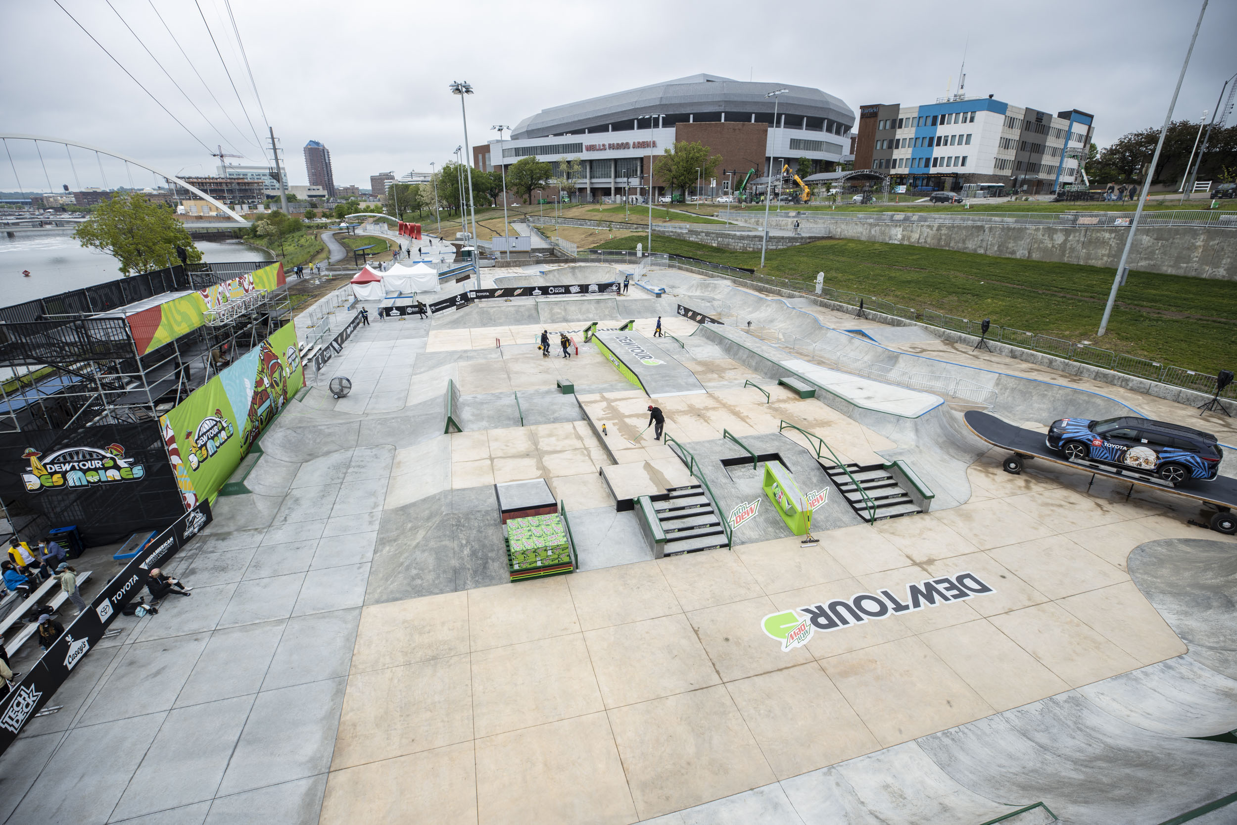 Lauridsen Skatepark Dew Tour Des Moines