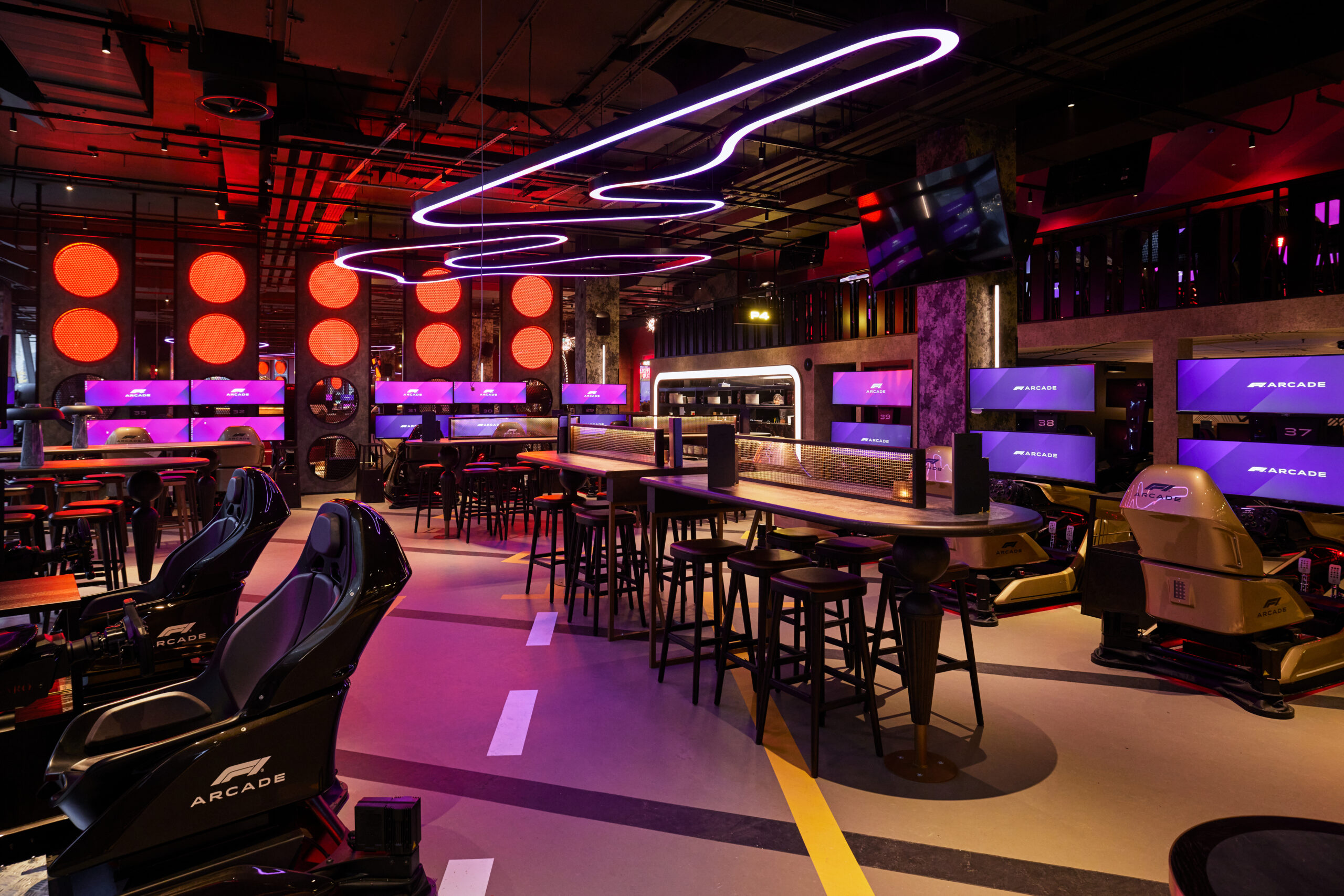 F1 Arcade Venue Design