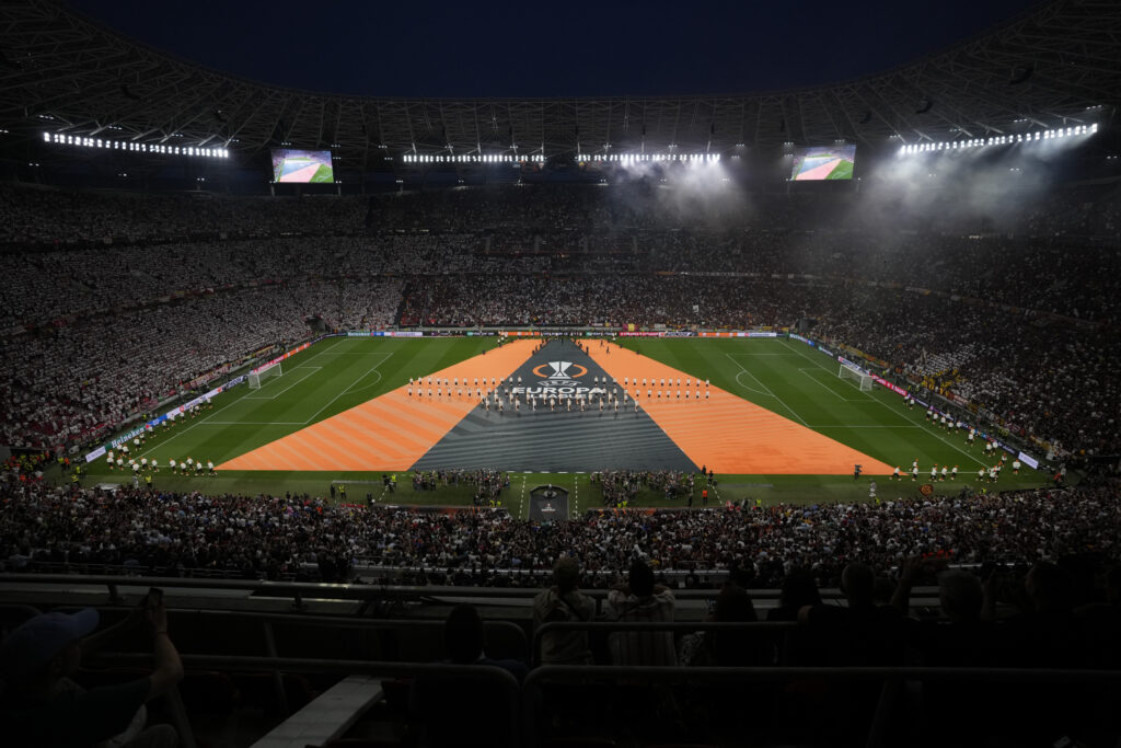 Sevilla FC Arrives in Budapest UEFA Europa League Final 2022/23