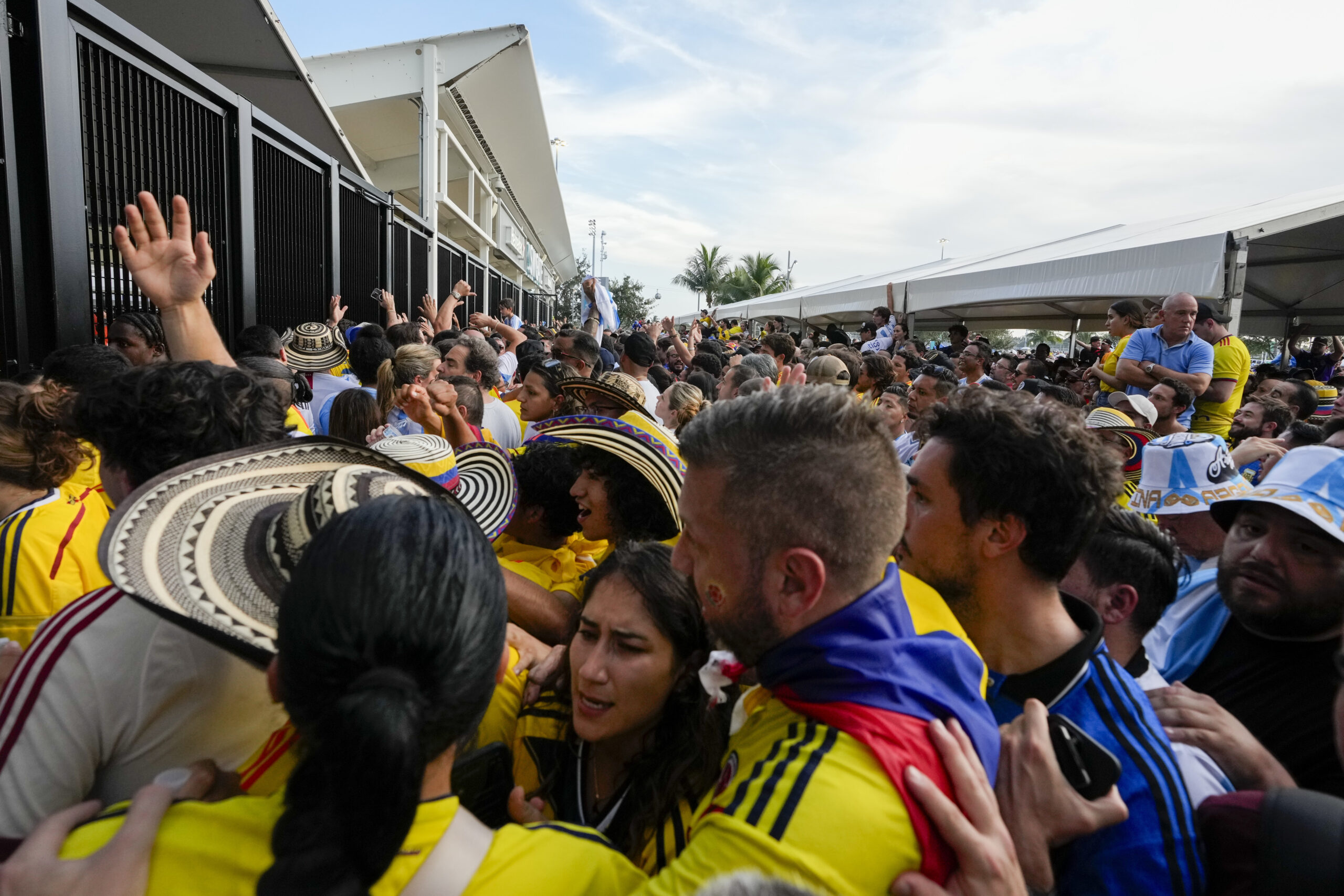 Copa America Soccer Argentina Colombia