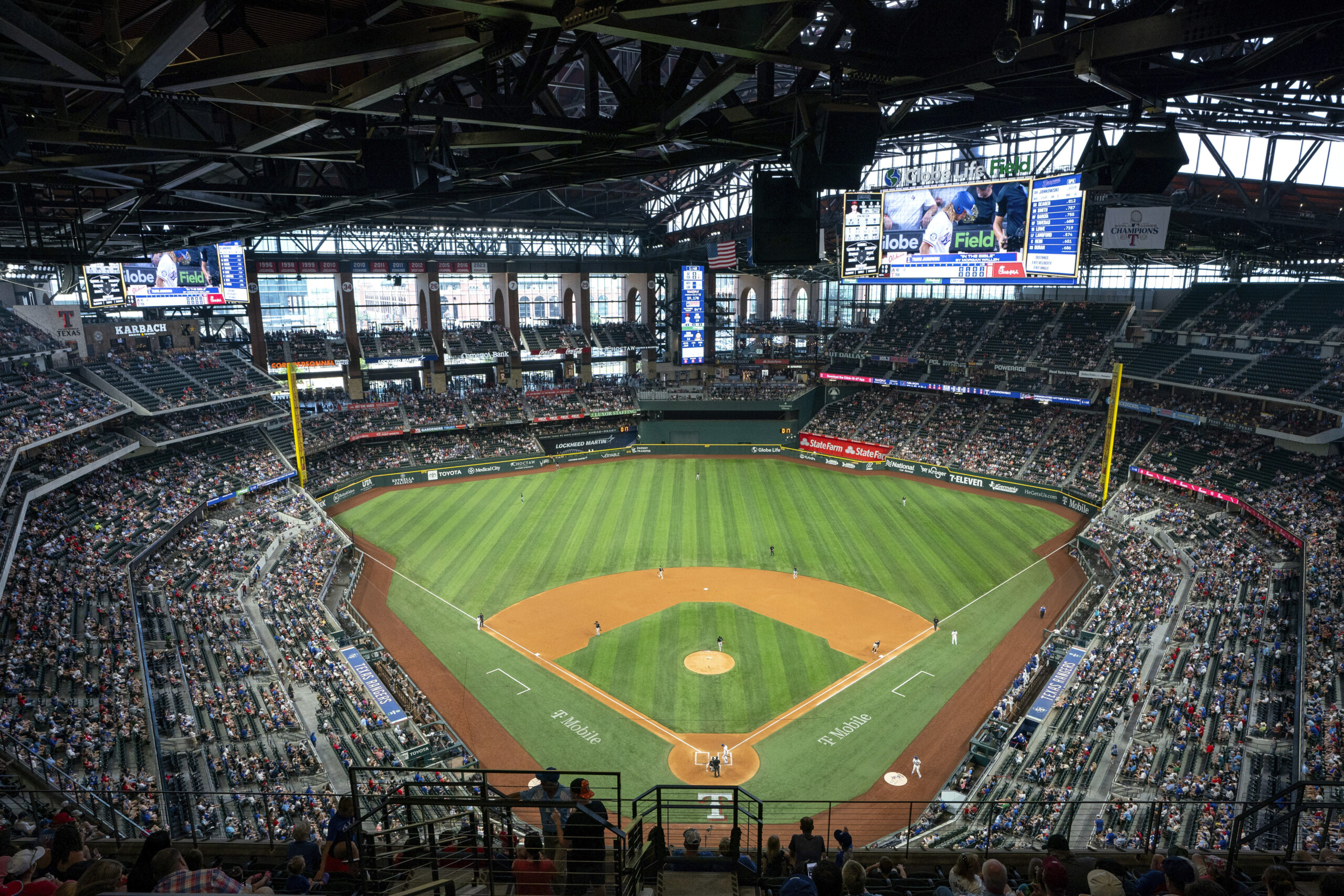 Diamondbacks Rangers Baseball