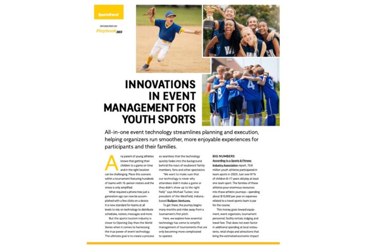 Innovations in Event Management for Youth Sports