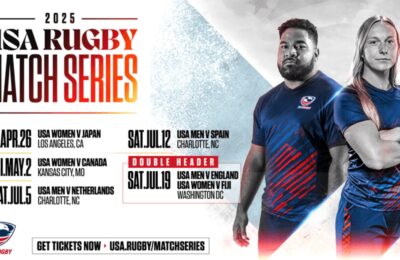 2025 USA Rugby Match Series Coming to Four U.S. Cities